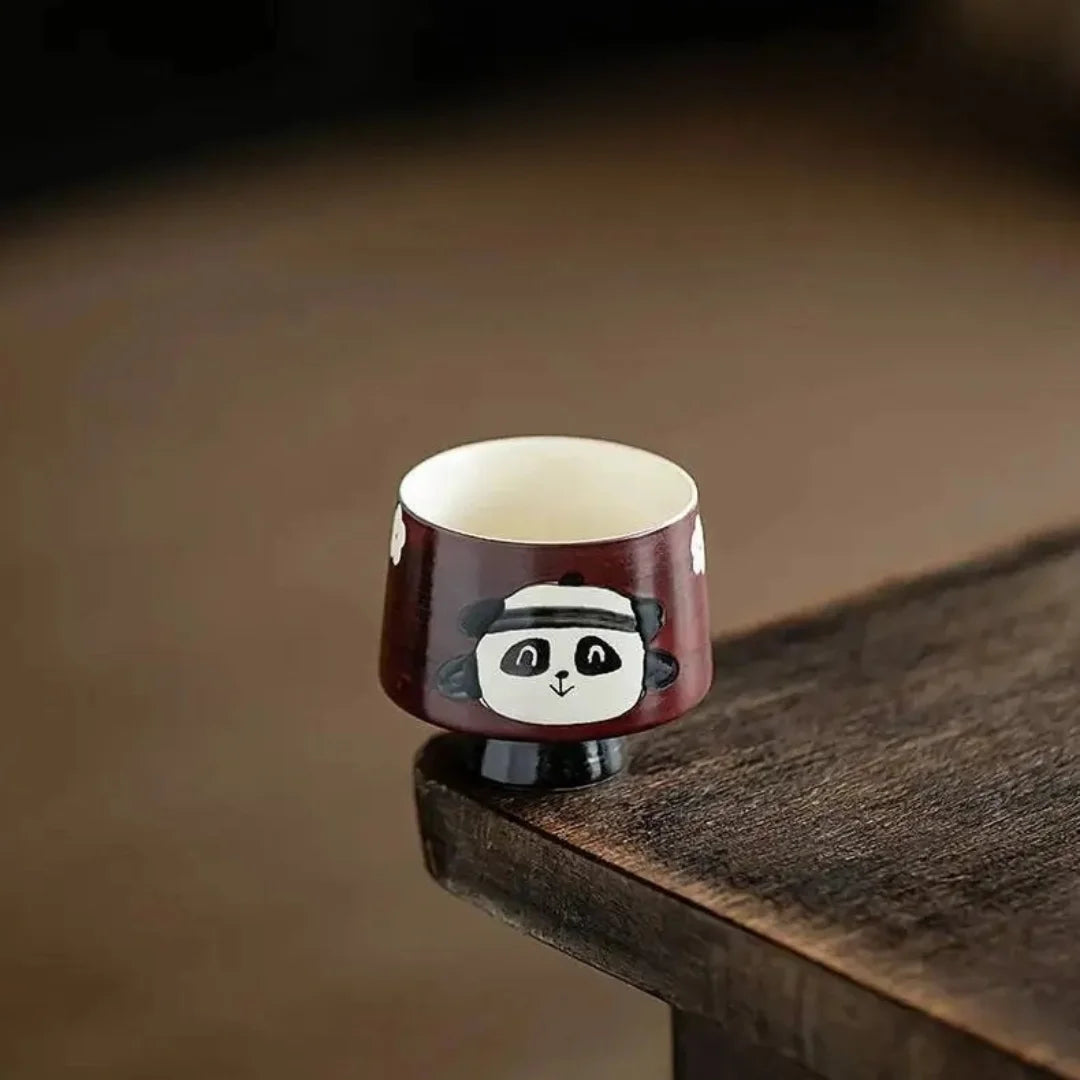 Tasse à Thé Japonaise En Grès 80ml - Style Antique Maître De Thé Matcha Kung Fu